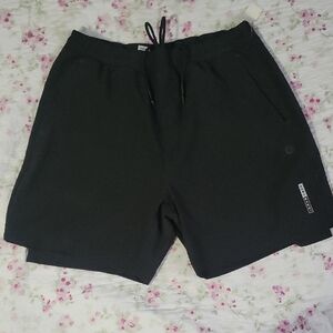 Aeropostale Black Athletic Men's Shorts